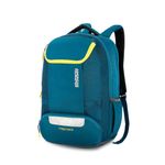 American Tourister Bowie The Outdoor Backpack In Teal - 35 Litre Capacity, 17" Laptop Backpack Compartment, External Bottle Holder, And Shoe Compartment And, Green