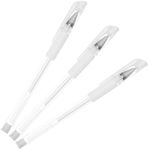 FELTECHELECTR 3pcs Skin Marker Eyebrow Pencil Beauty Tools White Skin Tag Remover Kit Multitools Mapping Skin Pen Microblading Marking Tool Useful Pen Skin Marker Pen