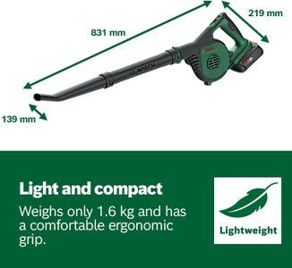 Bosch 18V Cordless Leaf Blower – Lightweight Garden Tool