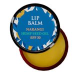 Imroz Hemp Natural Lip Balm For Men & Women I 24 Hrs Lip Moisturizer For Dry And Chapped Lips I Non-sticky | Lip Balm With SPF | Enriched with Cocoa Butter, Narangi & Hemp Seed Oil | SPF 30 Protection From UV Rays I 5gm