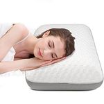 Fityou Memory Foam Pillow for Sleeping,Contour Cervical Orthopedic Bed Pillow for Neck Pain Support for Back,Stomach and Side Sleepers,Soft Removable Washable Pillowcase …