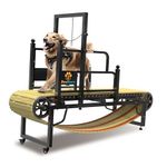 PawPaw's Dog Treadmill for Large Dogs, Medium Dogs with Brake. Dog Slatmill for Healthy & Fit Dog Life, Dog Treadmill for Indoor & Outdoor (Upgraded Large(Brake and Plastic Track))