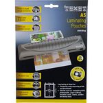 TEXET A5 Laminating Pouches | 150 microns (2*75) | Pack of 25 laminating pouch