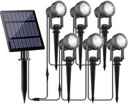 NATPOW Solar Spotlights Outdoor Gar