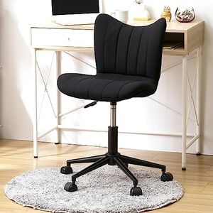 Doshisha SSPC-BK Slim Support Chair, Compact but Relaxable Desk Chair, Mesh, Smooth Curve, Posture, Office, Chair, Seating Depth and Wavefront, Hard to Damage Floors, Load Capacity 198.4 lbs (90 kg),