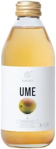 Kimino Sparkling Juice Beverage 8.45 Fl Oz (Ume, Pack of 12)