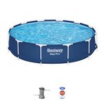 Bestway Steel Pro 12' x 30" Round Above Ground Pool Set with DuraPlus Liner