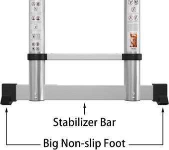 Aluminium Telescopic Ladder 3.8M – Lightweight Extendable