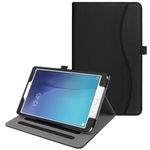 Fintie Case for Samsung Galaxy Tab E 9.6, [Corner Protection] Multi-Angle Viewing Stand Cover with Packet for Tab E Wi-Fi/Tab E Nook/Tab E Verizon 9.6-Inch Tablet, Black