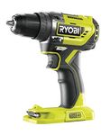 Ryobi R18DD5-0 ONE+ Cordless Brushless Drill Driver, 18 V, Hyper Green