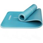 PROIRON Pilates Mat, Extra Thick Foam, Non-Slip, Edge Protection, Yoga Mat Exercise, Extra Large, 1830mm x 660mm x 10mm, Green