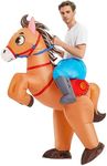 KOOY Inflatable Horse Costume Hallo