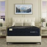 SlumberCool MAX 3Z Plush Euro Top Cooling Hybrid Mattress – 14" Split King Gel Memory Foam & Zoned Lumbar Support Coils, GlacierTex MAX Cooling Cover, Pressure Relief Mattress for Side & Hot Sleepers