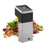 AnchorChef Sous Vide Machine 1600W, IPX7 Waterproof Commercial Cooker, Fast Heating Immersion Circulator with Timer, Accurate Temp Control, Low-Temp Cooking, Stainless Steel, Quiet, Easy Storage