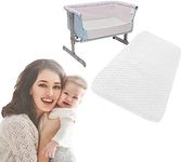 CEXE5® Next2Me Chicco Baby Bedside Crib Soft Foam Mattress |Compatible With Next To Me Sleeping Toddler Infant Cot Mattresses | Hypoallergenic & Quilted | Breathable & Washable Cover (83 x 50 x 5 cm)