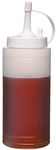 KitchenCraft Squeezy Sauce Bottle, BPA Plastic, 225 ml, White