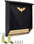 Xeeol Bat Houses, Large Wooden Bat Boxes for Outside Outdoors, Two Chamber Design Bats House Kit