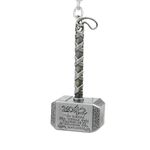 Yaa Catchy Thor Hammer(Mjolnir) Marvel Avengers Anti-Rust Metal Keychain & Keyring For Men, Women,Girls and Boys for (Thor Lovers)