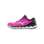 Mizuno Women's Wave Sky 4 (W) Track Shoe, Pink Glo Nimbus Cloud Atlantis, 4.5 UK