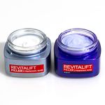 L'Oreal Revitalift Filler Hyaluronic Acid Anti-Ageing Night Cream 50 ml & Revitalift Filler Renew Hyaluronic Acid Anti-Ageing Day Cream 50ml