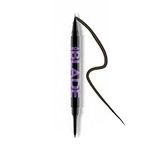 Urban Decay Brow Blade - 2-in-1 Microblading Eyebrow Pen + Waterproof Pencil - Smudge-Proof Brow Pen & Brow Pencil with Fine Tip for Natural, Fuller Brows - Blackout (0.05 g)