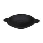 Rock Tawa Cast Iron Tawa (Black, 20 x 20 x 5 Centimeters)