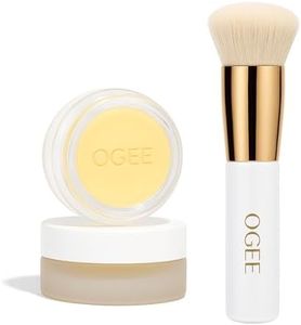 Ogee Brush Care & Perfection Bundle – Organic Makeup Brush Cleaner + Professional Blender Brush
