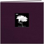 12x12 Fabric Frame Scrapbook, Sweet Plum Purple