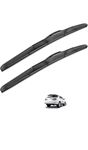 RYU7® Front Hybrid Wiper Blades Fits For Fortuner old(2009-2014 model) Size-21" 19" (Pack of 2