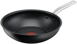 Tefal Gourmet Hard Anodised Non-Stick Wok 28cm, B4851917