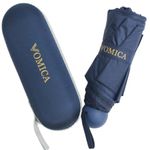 Vomica Compact Capsule Umbrella, 19 cm, 5-Fold, 8-ribs, Manual Open, UV Coating for Sun Protection - Ideal Small Umbrella for Women and Men, Mini Umbrella for Rain and Sun