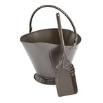 Uniflame Bronze Finish Coal Hod and Shovel