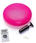 Black Mountain Products Exercise Balance Stability Disc with Hand Pump, Pink