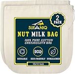 Sufaniq Nut Milk Bag - 2 Pack (12 x