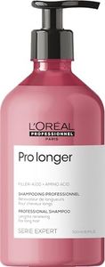 L'Oreal Professionnel Pro Longer Thickening Shampoo, Hair Thickening Shampoo, Reduces Breakage & Appearance of Split Ends, Adds Volume & Shine, For Thin and Fine Hair Types, 500 ML