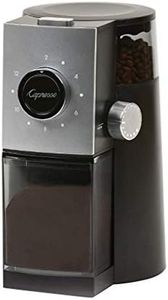 Capresso 597.04 Grind Select Coffee Burr Grinder, Black