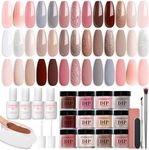 AZUREBEAUTY 31 Pcs Dip Powder Nail 