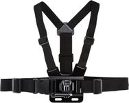 SEVAM Adjustable Chest Mount Harness for GoPro Camera (Compatible with GoPro Hero Series), Black