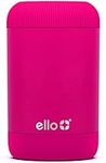 Ello Stainless Steel Can Koozie | Inuslated Can Cooler Keeps 12oz, 16oz, Slim Cans, and Glass Bottles Cold | Metal Drink Holder Perfect for Beer, Soda, and Hard Seltzer, Tulip