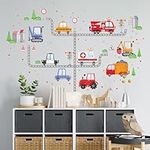 Large Car Wall Decals for Kids by L
