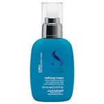 Alfaparf Milano Semi Di Lino Curls Defining Cream for Wavy and Curly Hair - Hydrates and Nourishes - Reduces Frizz - Humidity and Thermal Protection - Vegan-Friendly Formula - 4.23 fl oz