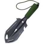 Meejaa Metal Detector Shovel, Stainless Steel Digger Shovel, Trowel Shovel, for Metal Detecting Accessory Tool (Green)