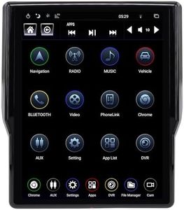 LINKSWELL T Style Android Radio Replacement 12.1″ Touch Screen for Dodge RAM with New Body 2019-2022 1500/2500/3500