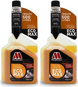 Millers Oils 2 X Diesel Power Ecomax 500ml, Fuel Additive Treatment