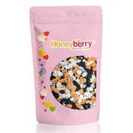 HONEYBERRY INCLUSIONS Halloween Sprinkles Mix 200g (Pumpkins, Bats and Ghosts) - Premium Edible Decorating Halloween Sprinkles for Baking, Cupcake and Cake Decorations, Ice Cream and Desserts Toppers