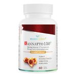 Wellness Extract Eannatto 150mg Vitamin E Tocotrienols and 75mg Geranylgeraniol GG Supplement, 60 Softgels, Tocopherol Free, Supports Antioxidant Health, Cellular Energy, Healthy Aging.