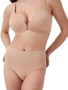SPANXsmooth Bra-llelujah! Lightly Lined Wireless - Full Coverage - Everyday T-Shirt Bra - Front Closure - Naked 2.0 32B
