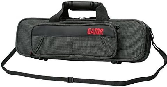 Gator Cases Lightweight Polyfoam Flute Case with Removable Strap and Rubber Interlocking Handle; (GL-FLUTE-A)