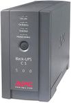 APC Battery Back Up Surge Protector, 500VA Backup Battery Power Supply, BK500BLK Back-UPS