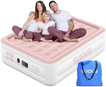 SULDUO 18'' Heavy Duty Air Mattress- Pink
